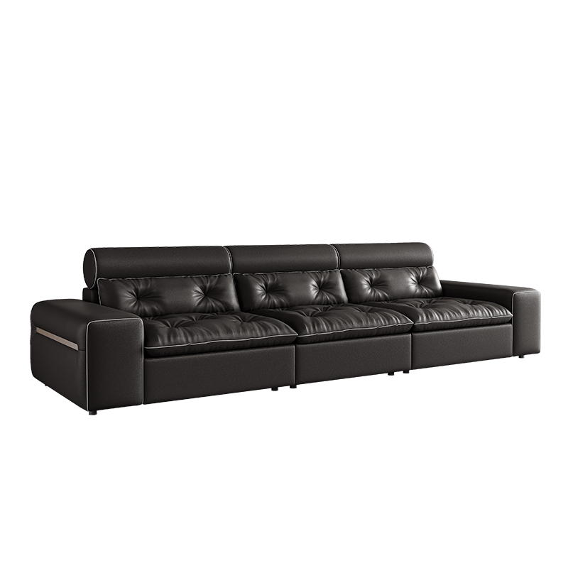 Thick Lazy Leather Sofa Free Soft Lazy Sofa