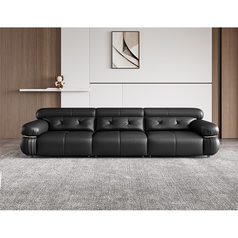 Modern Leather Sofa That Can Be Lazy, Simple or Retro