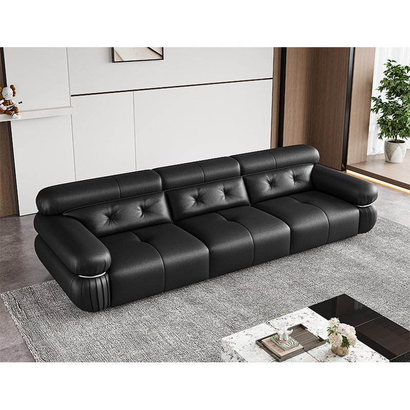 Modern Leather Sofa That Can Be Lazy, Simple or Retro