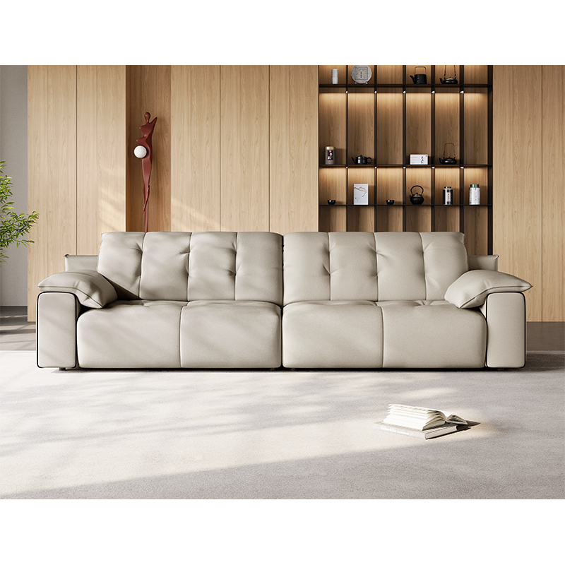 Modern Simple Stylish Lazy Leather Sofa