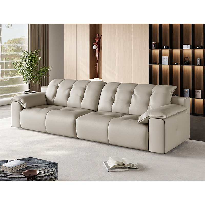 Modern Simple Stylish Lazy Leather Sofa