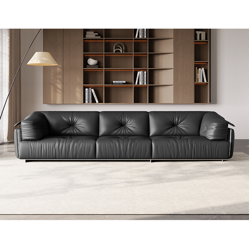 Modern Simple Stylish Lazy Leather Sofa
