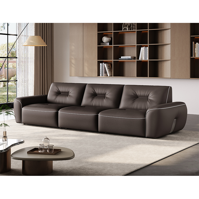 Modern Simple Leather Sofa