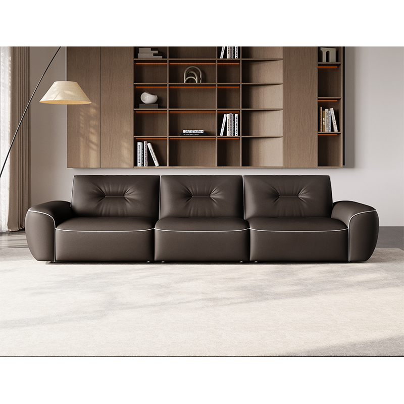 Modern Simple Leather Sofa