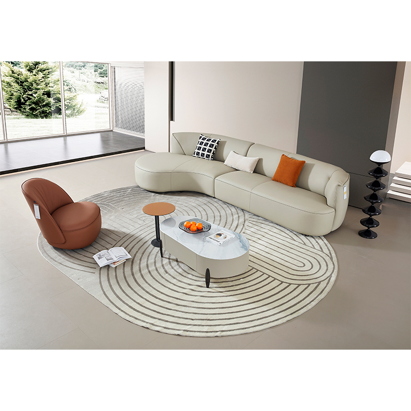 Modern Simple Stylish Curved Sofa
