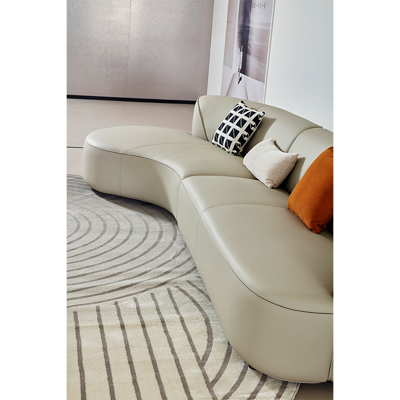 Modern Simple Stylish Curved Sofa
