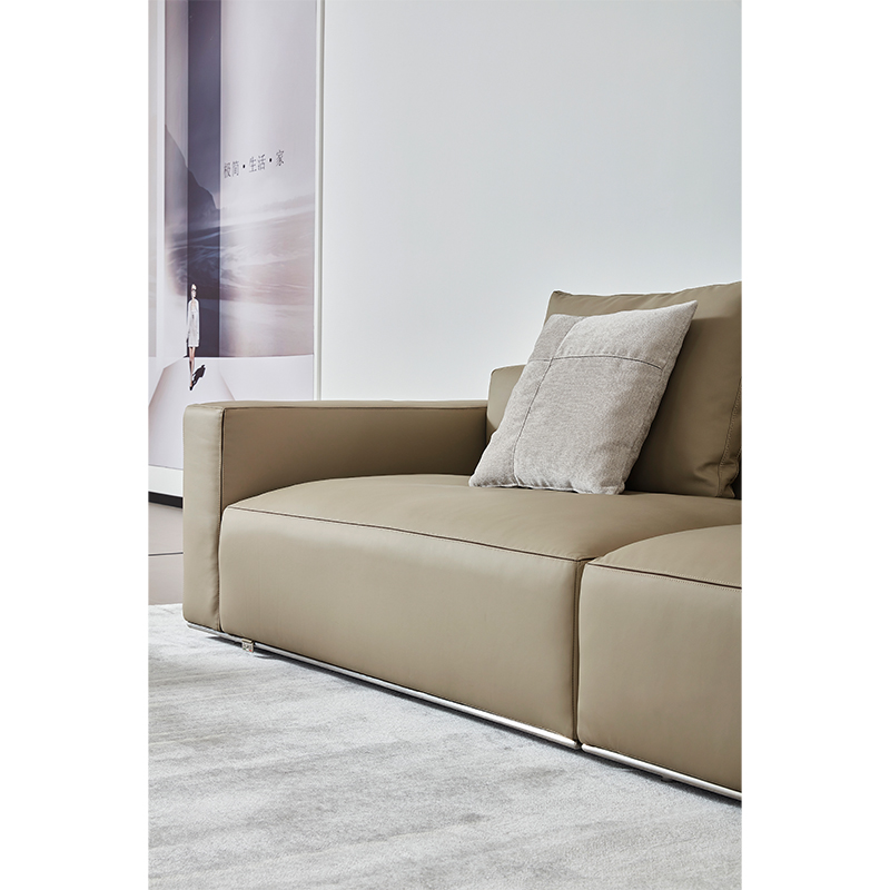 Italian Simple And Stylish Tofu Block Sofa