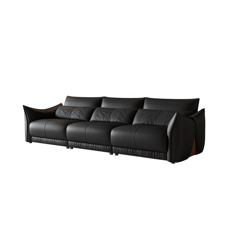 Modern Minimalist Retro Leather Sofa
